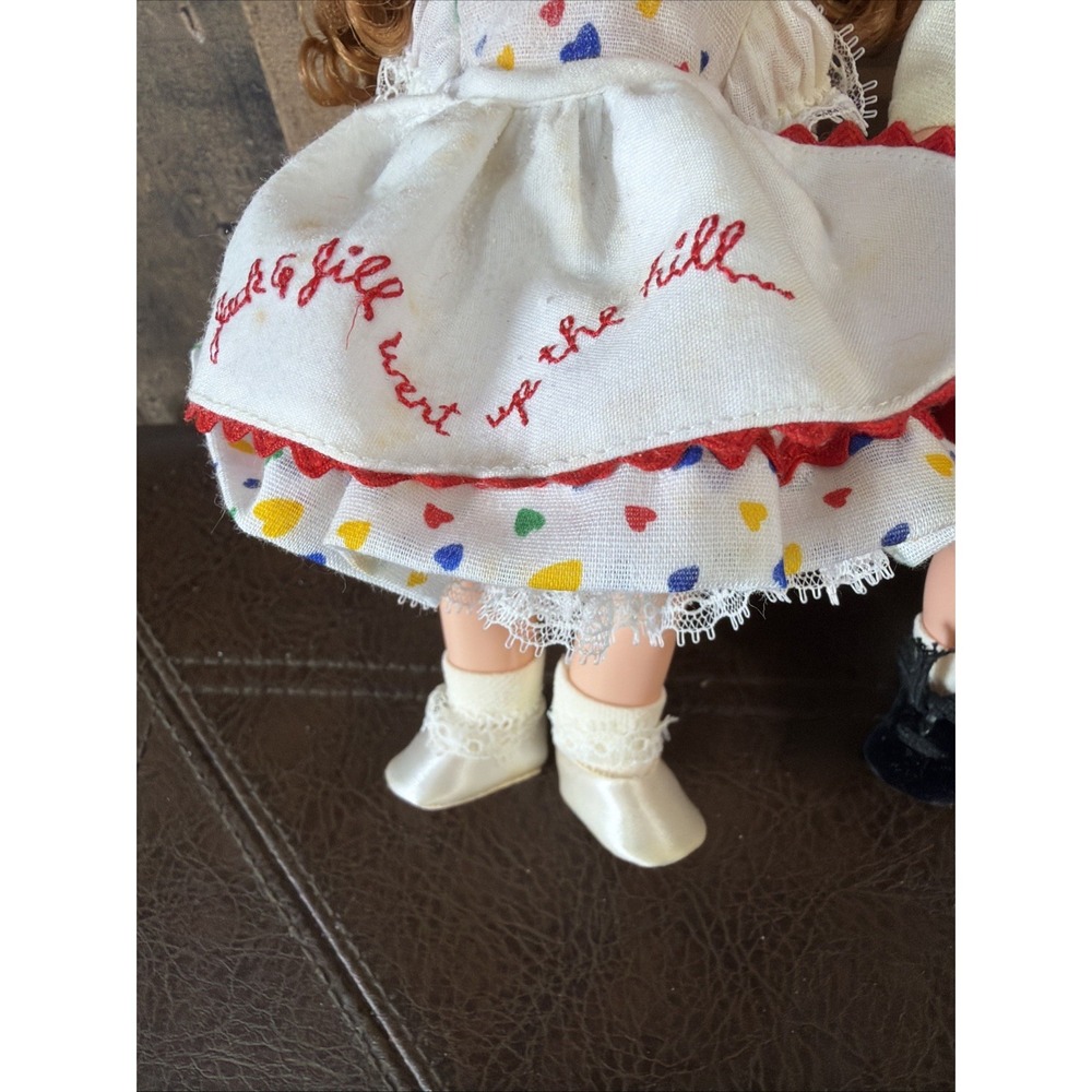 Vintage Madame‎ Alexander Jack and Jill 8" Dolls Storyland Box Wear Stain 1987 - Picture 6 of 16